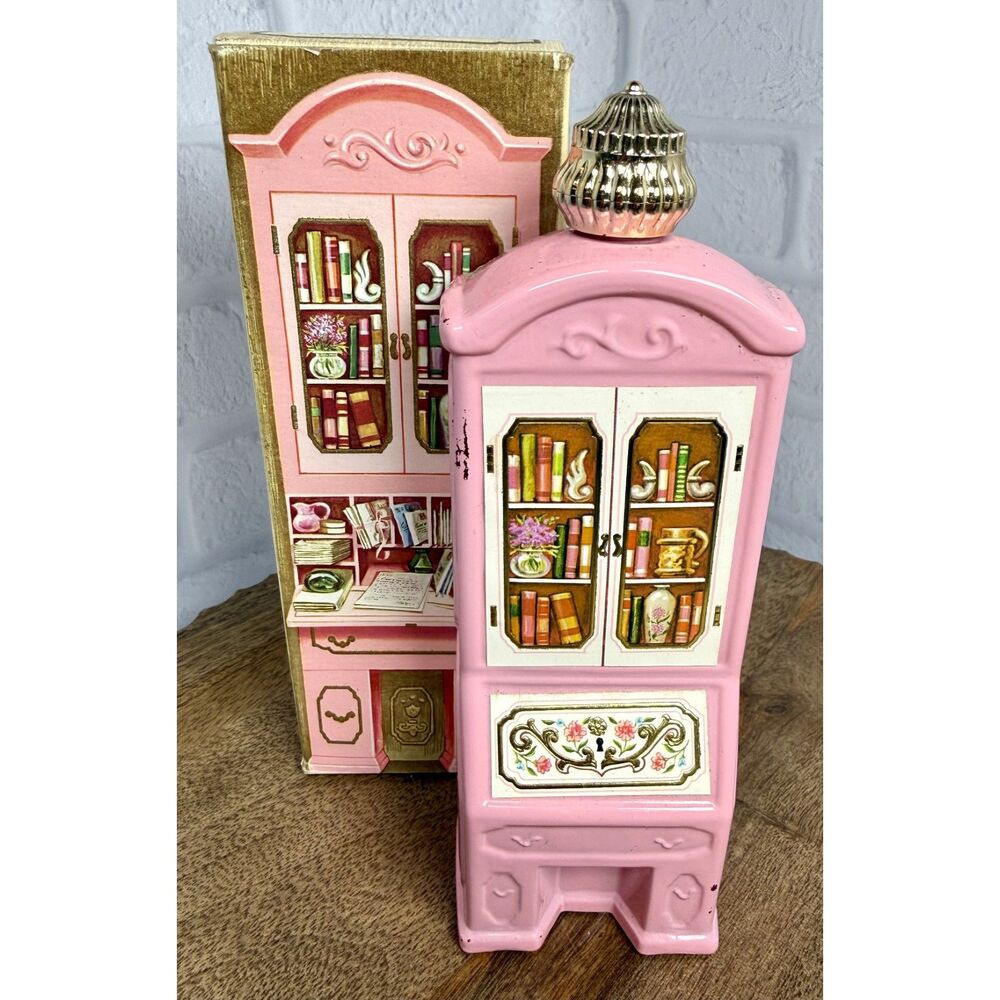 NEW Vintage AVON Secretaire Moonwind Foaming Bath Oil Decanter 5 oz